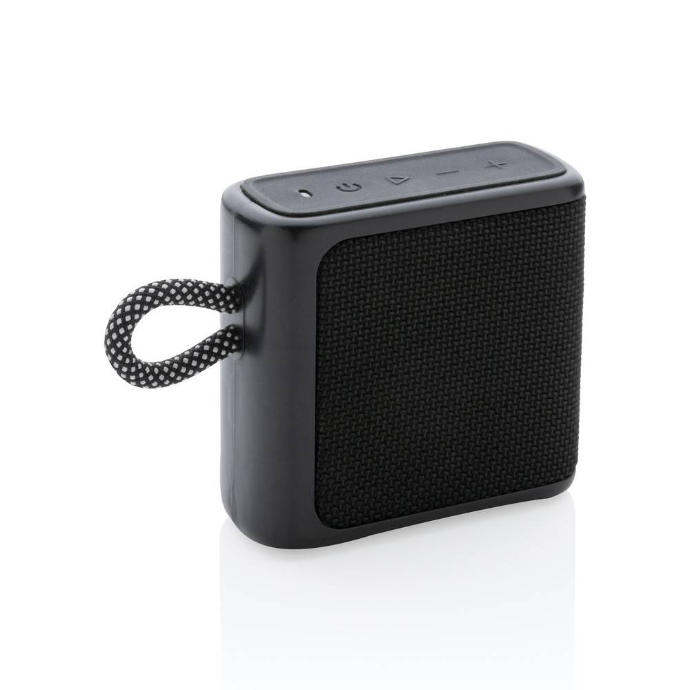 Enceinte IPX6 3W Splash noir personnalisable avec logo