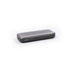 Enceinte sans fil BrandCharger Nano Pro gris personnalisable avec logo