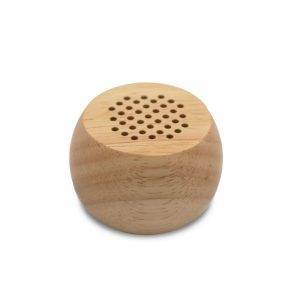 Enceinte sans fil en bois 3W | Mae personnalisable avec logo