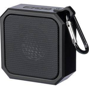Enceinte sans fil noir personnalisable avec logo – réf. VA501-03