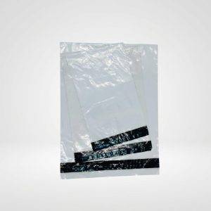 Enveloppe plastique d'expédition blanche opaque personnalisée avec logo
