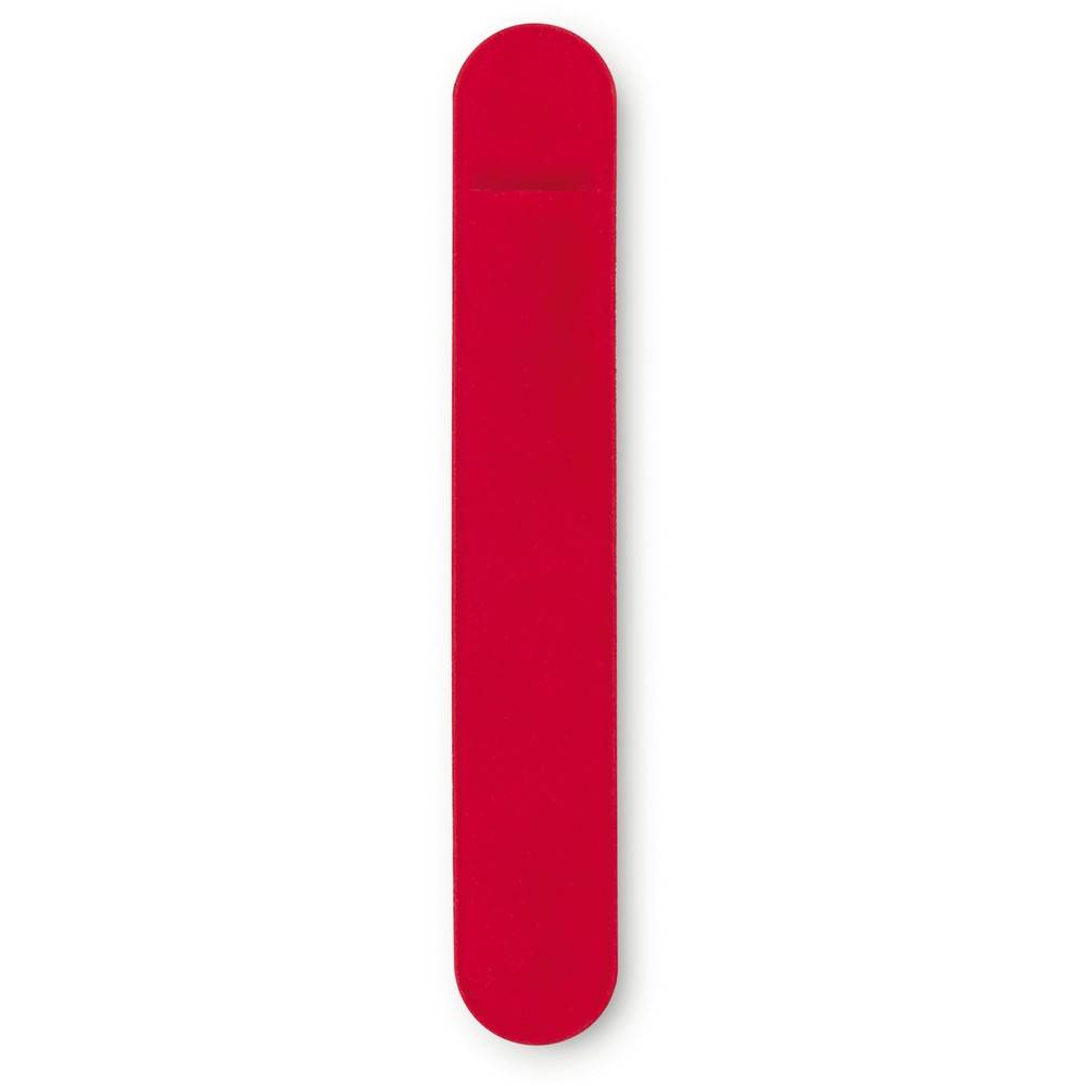 Etui pour stylo rouge personnalisable avec logo