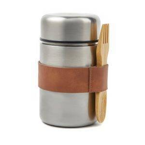 High quality food thermos in 18/8 steel. The personnalisable
