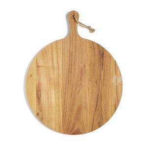High-quality round cutting board that thanks to its personnalisable