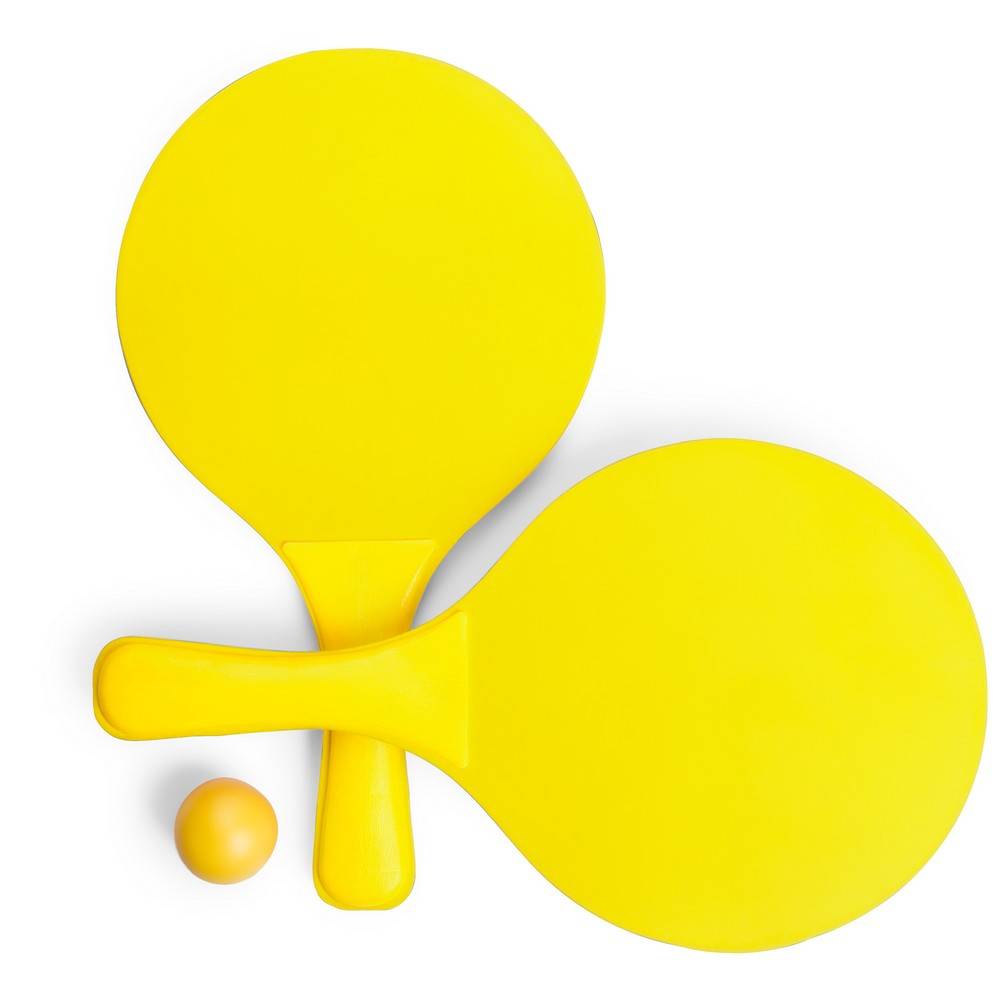 Jeu d'arcade, tennis jaune personnalisable avec logo
