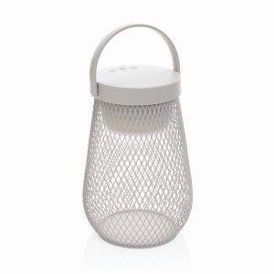 Lampe de table rechargeable par USB en plastique RCS personnalisable – réf. P513.7502