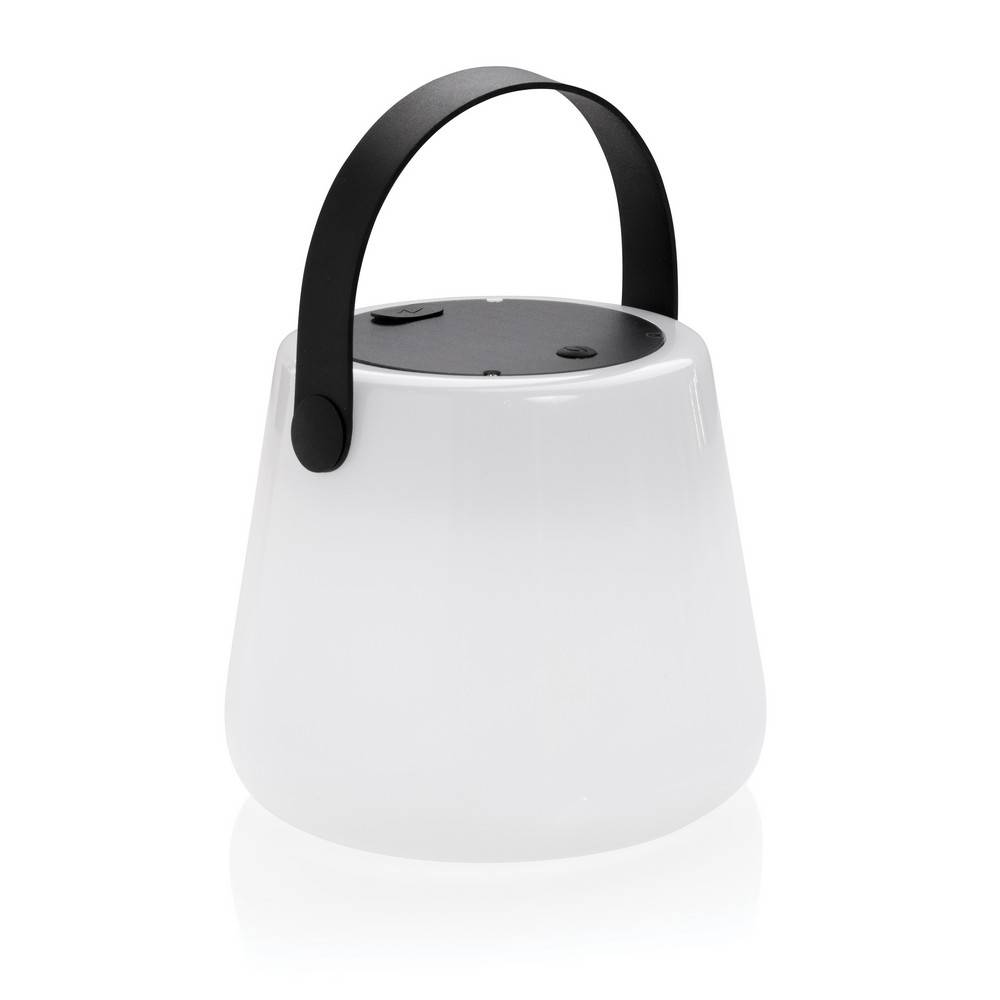 Lampe d'extérieur en plastique recyclé RCS SolarGlow personnalisable