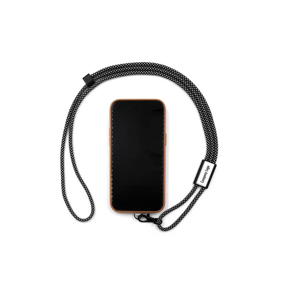 Lanyard BrandCharger Lany graphite personnalisable avec logo