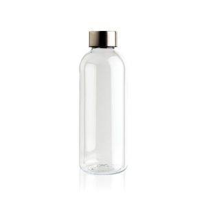 Leakproof water bottle with metallic lid neutre personnalisable
