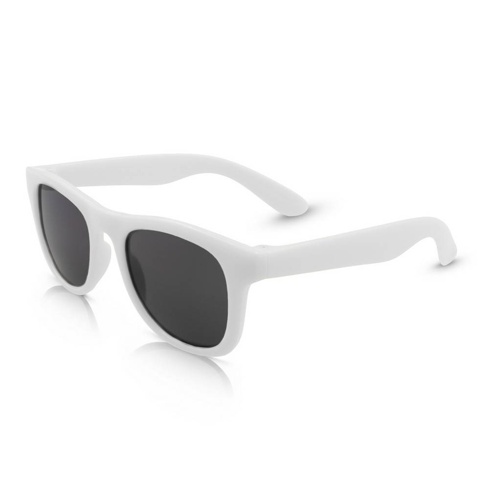 Lunettes de soleil enfant Sia blanc personnalisable avec logo