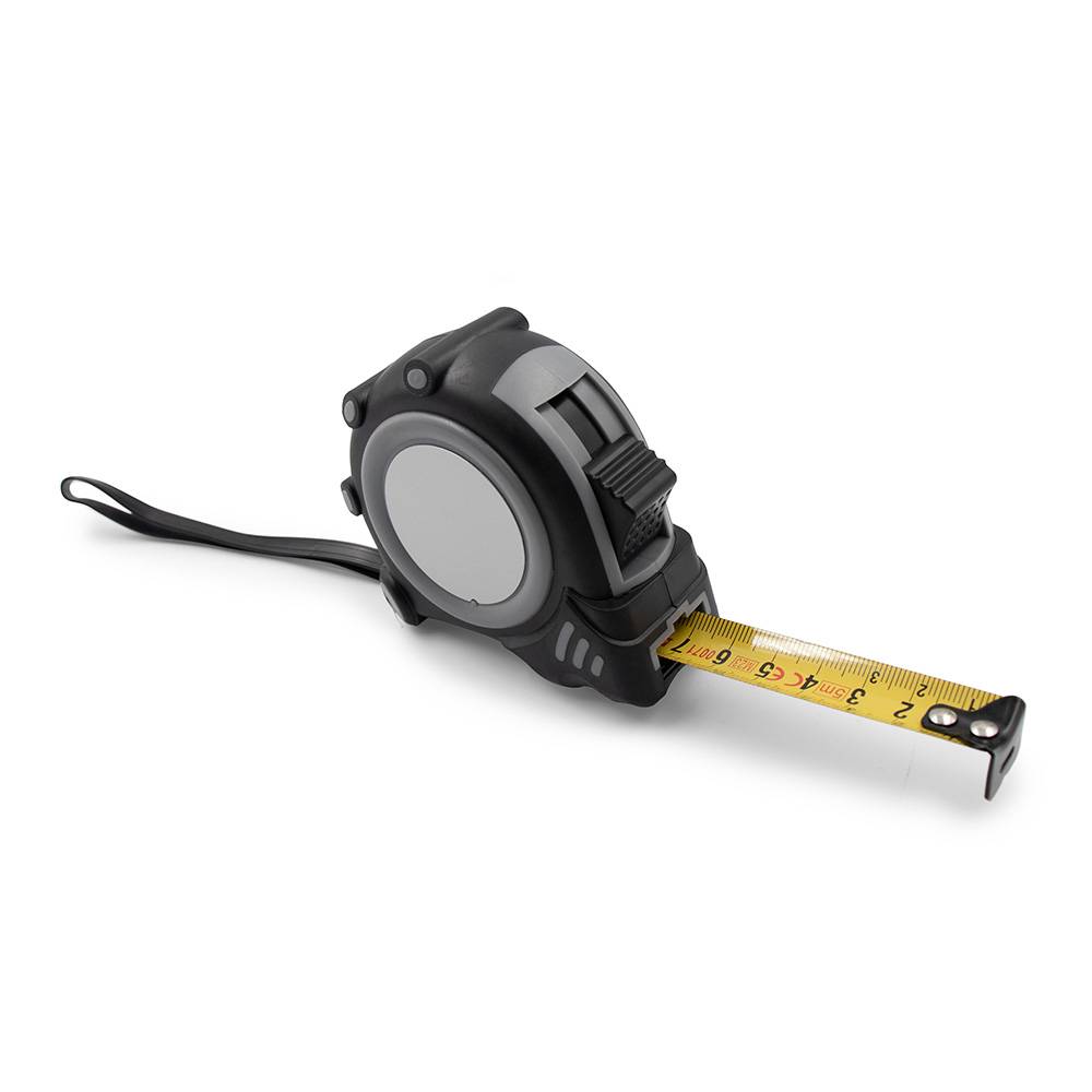 Mètre-ruban 5m graphite personnalisable avec logo