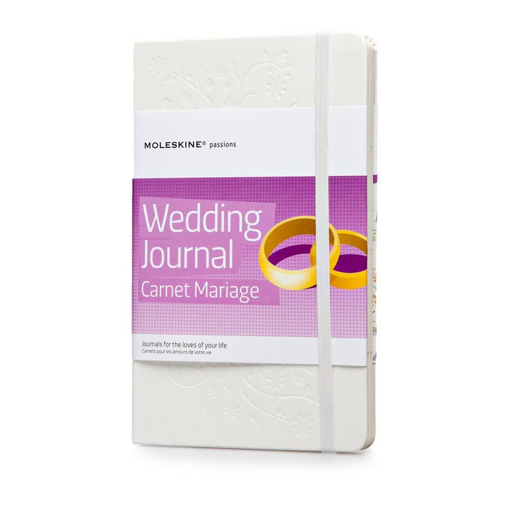 Moleskine Wedding Journal, special notebook blanc personnalisable