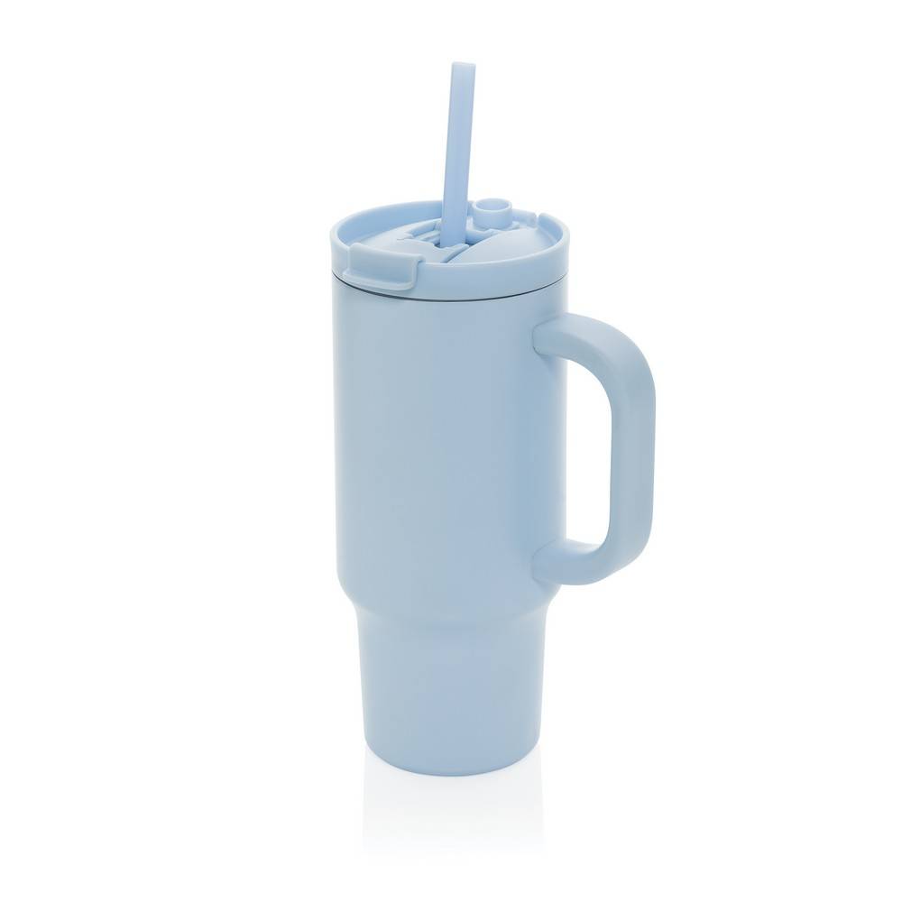 Mug 480 ml étanche en acier inoxydable recyclé RCS personnalisable – réf. P437.1515