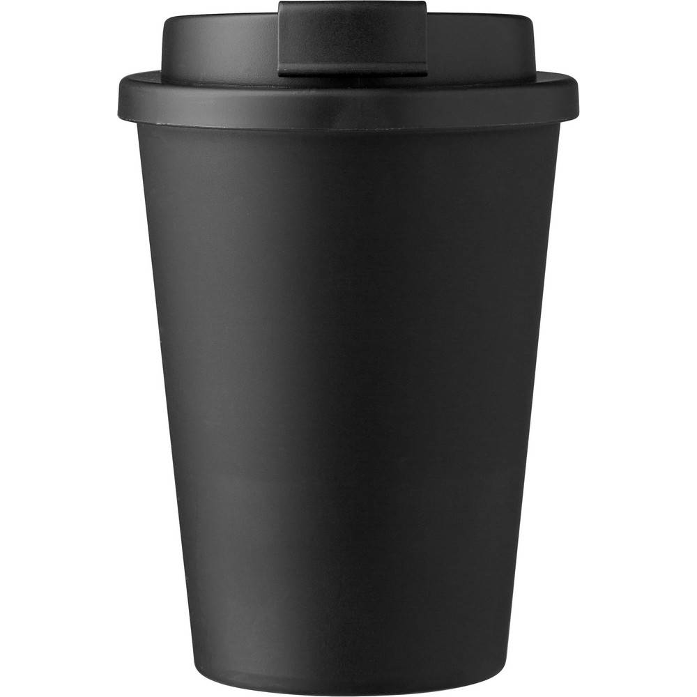 Mug de voyage 350 ml noir personnalisable avec logo