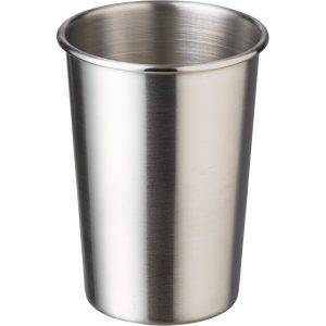 Mug en métal 350 ml argent personnalisable avec logo