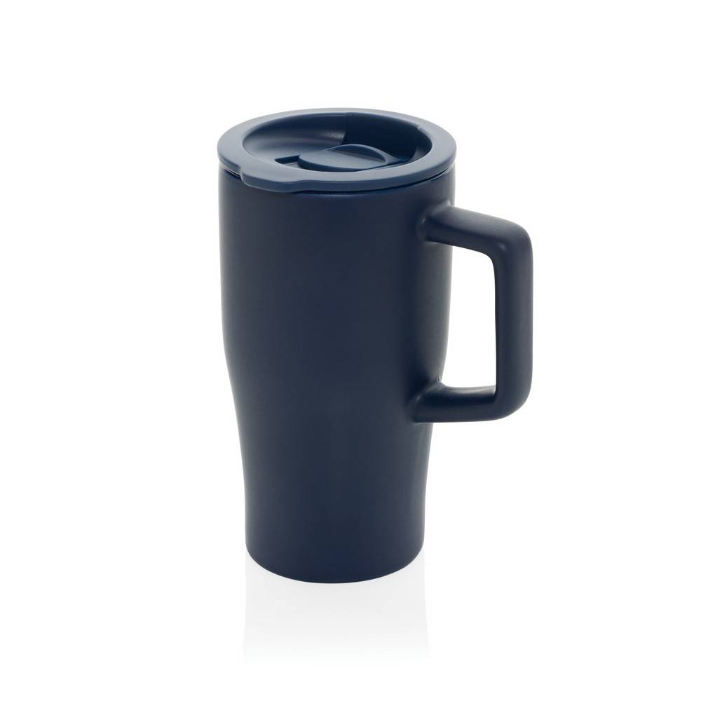 Mug quencher 490ml en céramique granatowy personnalisable avec logo