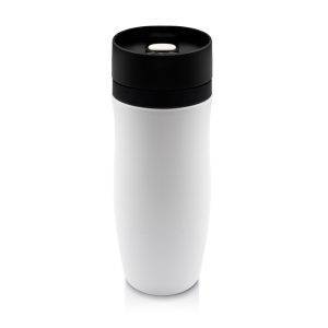 Mug thermique 375 ml de Air Gifts, double paroi blanc personnalisable