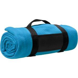 Nappe de pique-nique bleu personnalisable avec logo – réf. V6327/A-11