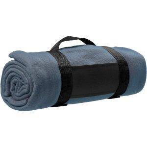 Nappe de pique-nique gris personnalisable avec logo