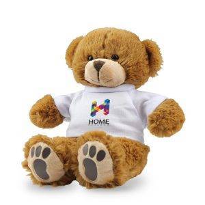 Ours en peluche RPET | Denis R brun personnalisable avec logo