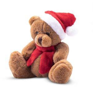 Ours Nathan Brown brun-rouge personnalisable avec logo