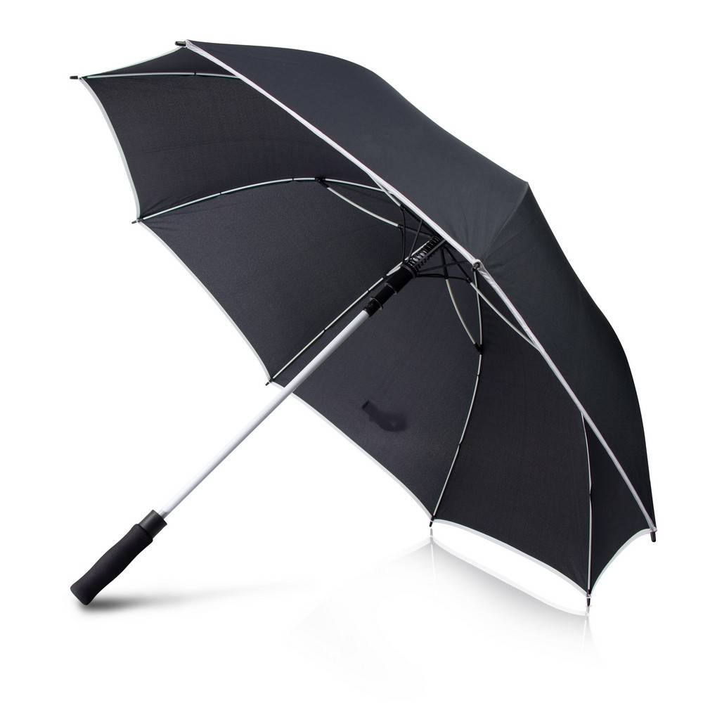 Parapluie automatique | Bradyn noir personnalisable avec logo
