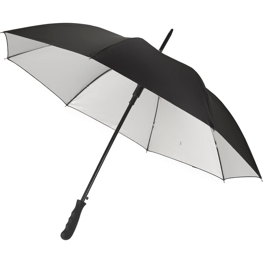 Parapluie automatique noir personnalisable avec logo