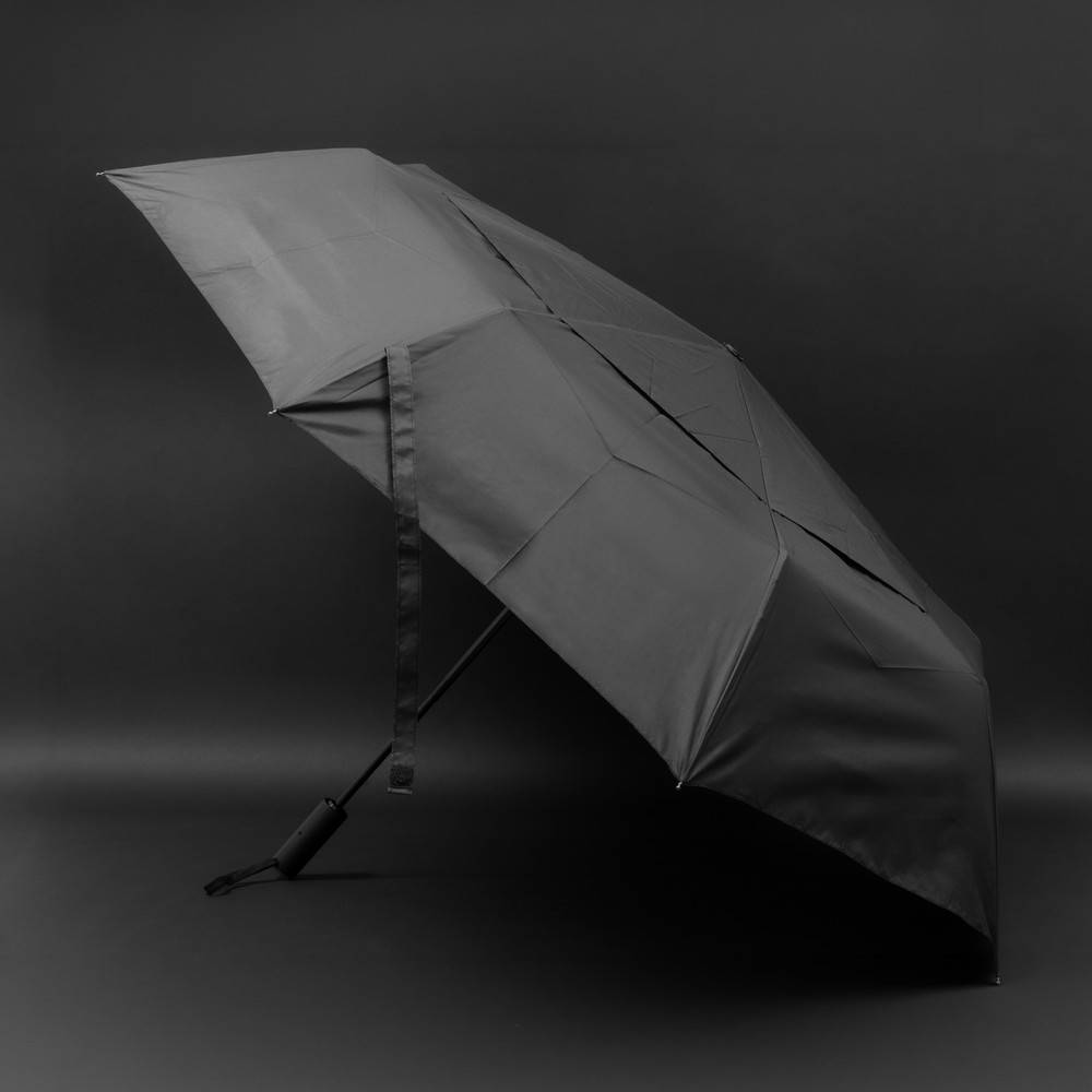 Parapluie automatique Upperlane noir personnalisable avec logo