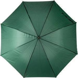 Parapluie automatique vert personnalisable avec logo
