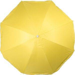 Parasol jaune personnalisable avec logo