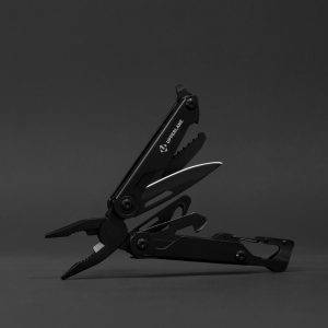 Pince multifonction Upperlane noir personnalisable avec logo