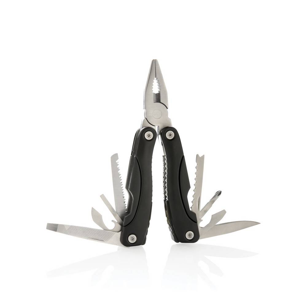 Pince multifonctions, noir personnalisable avec logo