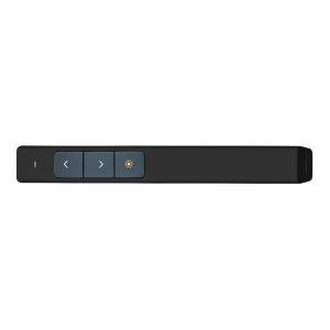 Pointeur laser USB noir personnalisable avec logo