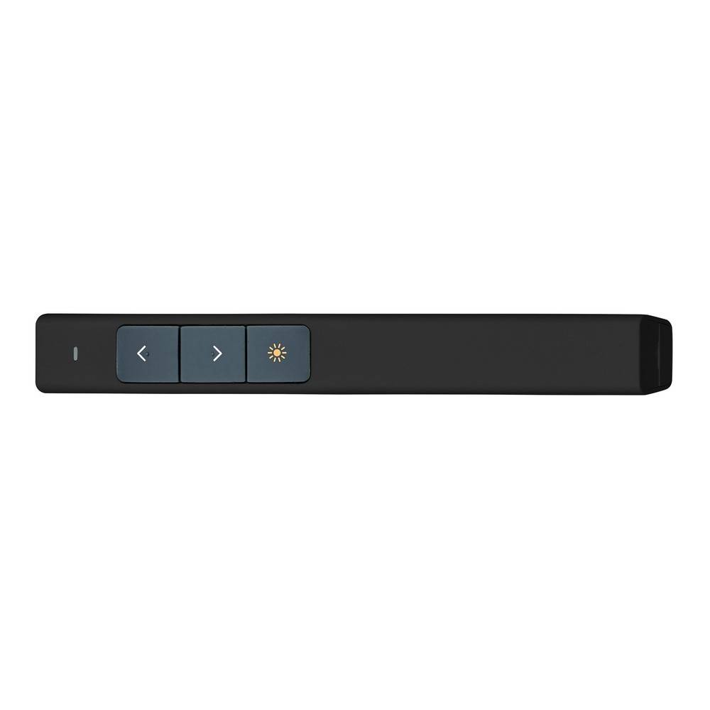 Pointeur laser USB noir personnalisable avec logo