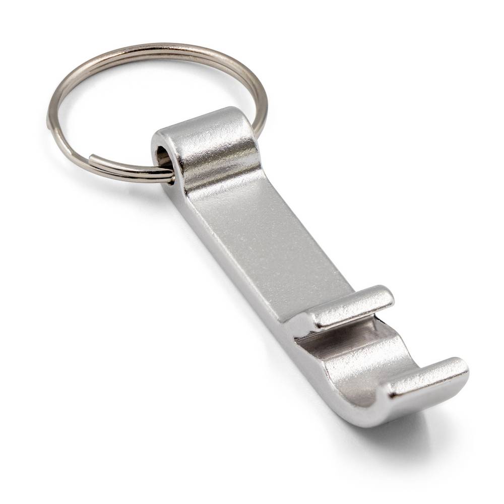Porte-clés, ouvre-bouteilles | Macie argent personnalisable avec logo