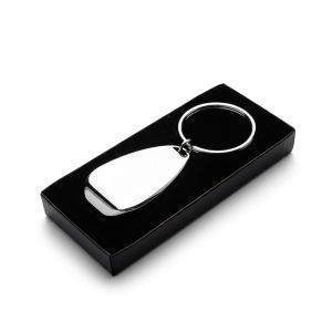 Porte-clés, ouvre-bouteilles Madison argent personnalisable avec logo
