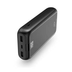 Power Bank 20000 mAh Hama Power Pack Performance noir personnalisable