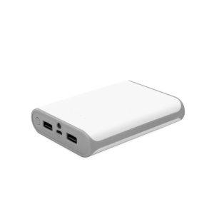 Power Bank 8000 mAh | Lesley blanc personnalisable avec logo