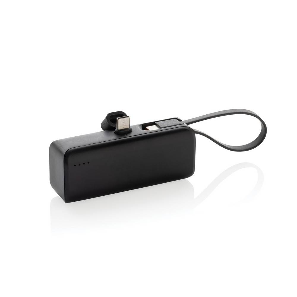 Powerbank 3000mAh en plastique RCS connexion USB C personnalisable