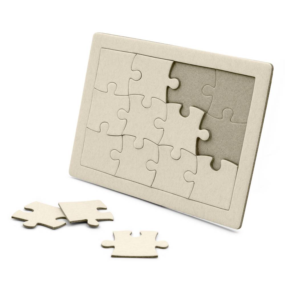 Puzzle Caelan neutre personnalisable avec logo