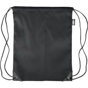 Sac à cordon noir personnalisable avec logo – réf. VA861-03