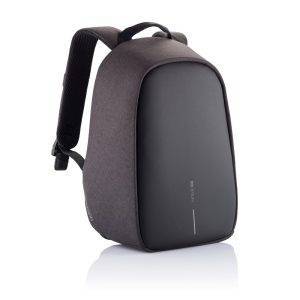 Sac à dos antivol Bobby Hero Small gris personnalisable avec logo
