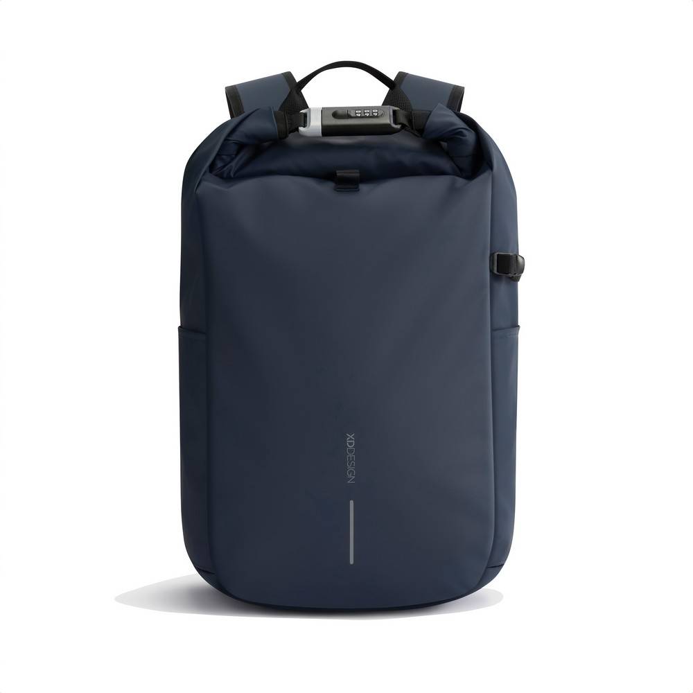 Sac à dos antivol et étanche Urban bleu personnalisable avec logo – réf. P706.2825