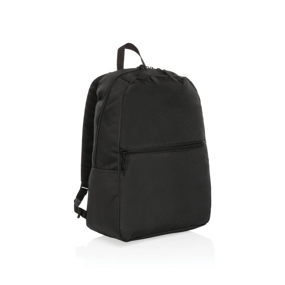 Sac à dos en rPET Impact AWARE™ noir personnalisable avec logo