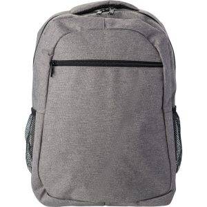 Sac à dos gris personnalisable avec logo