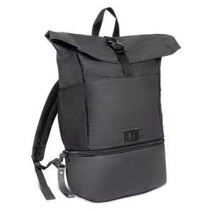 Sac à dos isotherme | Isaac gris personnalisable avec logo