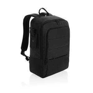 Sac à dos ordinateur 15,6" en rPET AWARE™ Armond noir personnalisable