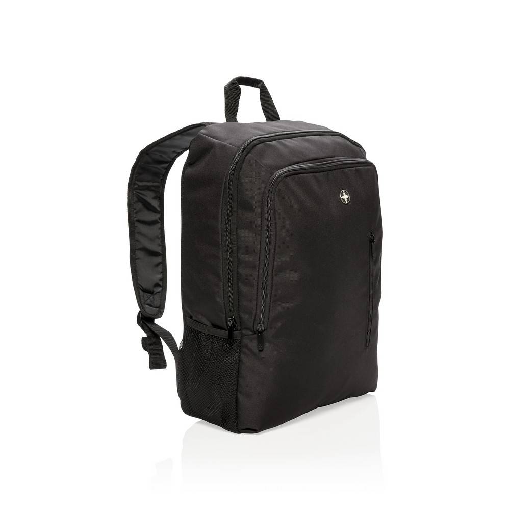 Sac à dos ordinateur 17” noir personnalisable avec logo – réf. P762.220