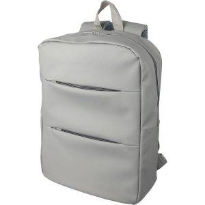 Sac à dos pour ordinateur portable 15" gris personnalisable avec logo – réf. VA462-19
