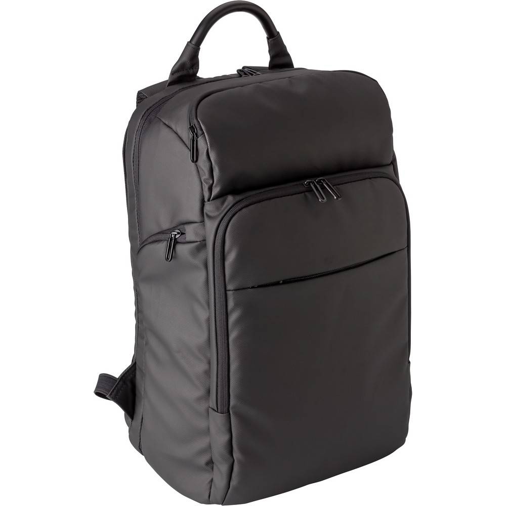 Sac à dos pour ordinateur portable 15 " noir personnalisable avec logo